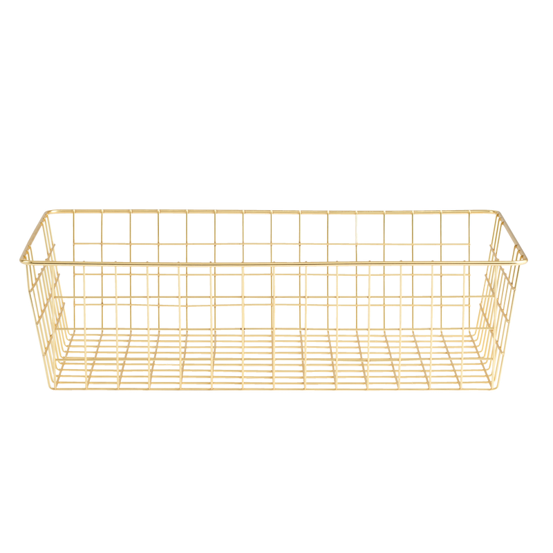 Canasta de rackbuddy para ropa interior y calcetines en oro o negro - grande